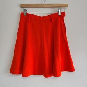 Bobbie Brooks Vintage Red A-line Mini Skirt Size Xsmall/Small